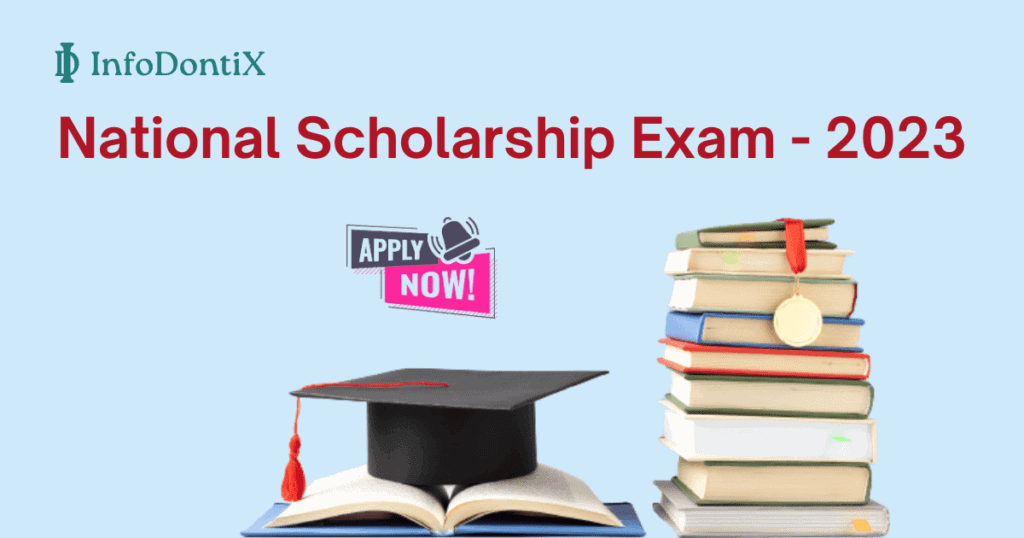 National Scholarship Exam 2023 - Registration, Eligibility Criteria, Exam Date, previous question paper & Syllabus