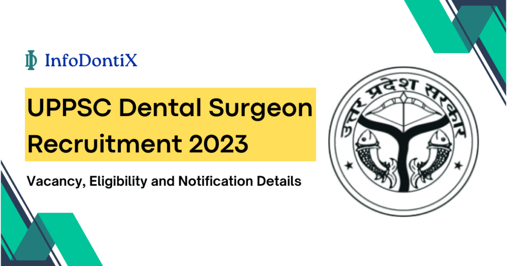 UPPSC Dental Surgeon Vacancy 2023