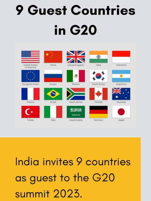 9 Guest Countries in G20 2023
