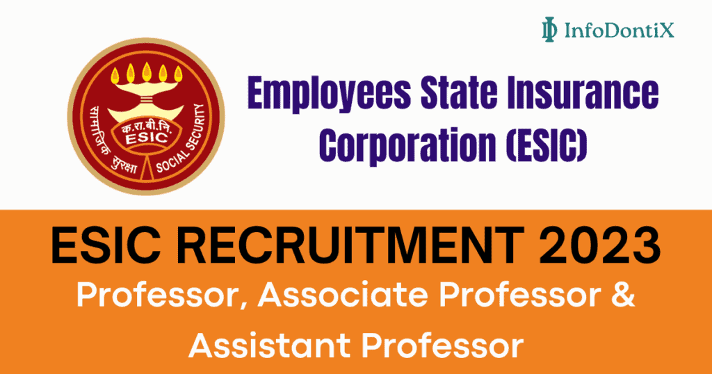 ESIC Kolkata Jobs 2023-Apply Online for Professor, Associate Professor & Assistant Professor Posts