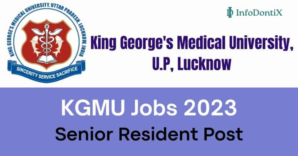 KGMU Jobs 2023