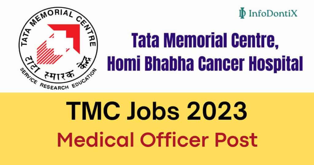 TMC Jobs 2023 - Apply Online for Medical Officer Post