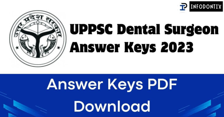 UPPSC Dental Surgeon Answer Key